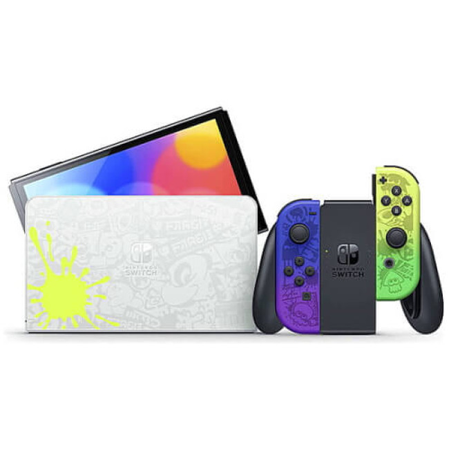 Портативна ігрова приставка Nintendo Switch OLED Model Splatoon 3 Edition (1 рік гарантії)