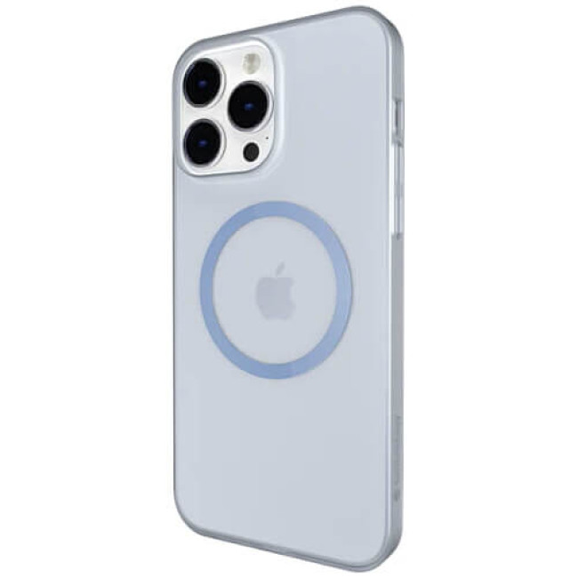 Чохол Switcheasy Gravity with MagSafe для iPhone 14 Pro Max Transparent Blue (SPH67P022TU22)