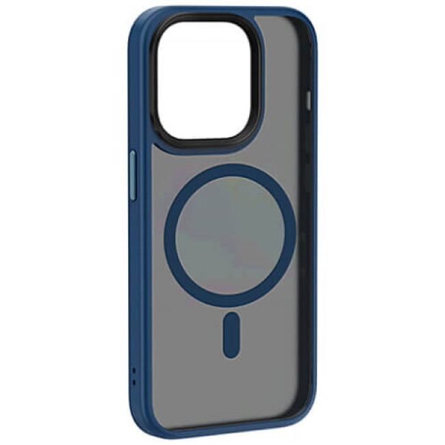 Чохол WIWU FGG-011 Magnetic Colorful Series для iPhone 15 Pro Blue