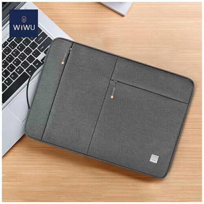 Чохол WIWU для MacBook 14'' Alpha Slim Sleeve Series (Grey)