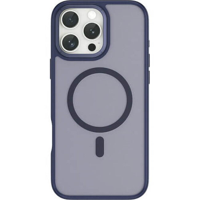 Чохол WIWU Magnetic Armor Pro Series для iPhone 16 FGG-012 (Deep Blue)