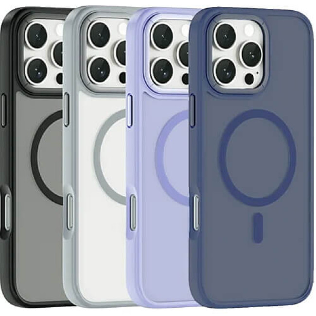 Чохол WIWU Magnetic Armor Pro Series для iPhone 16 Pro FGG-012 (Grey)