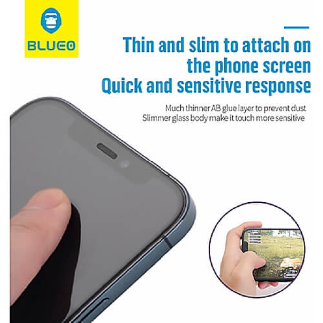 Захист екрану (скло) Blueo для iPhone 16 Pro NPB6 Large Arc Edge