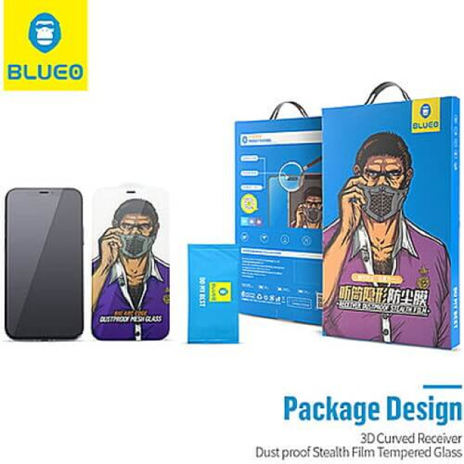 Захист екрану (скло) Blueo для iPhone 16 Pro NPB6 Large Arc Edge