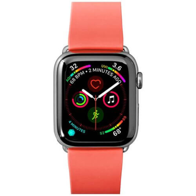 Ремінець для Apple Watch 42/44/45/49mm Laut ACTIVE Coral (LAUT_AWL_AC_P)