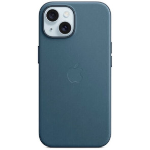 Чохол Apple iPhone 15 Plus FineWoven Case with MagSafe Pacific Blue (MT4D3)