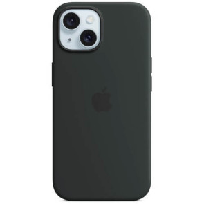 Чохол Apple iPhone 15 Silicone Case with MagSafe Black (MT0J3)