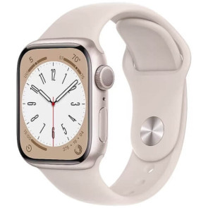 Apple Watch Series 8 45mm Starlight Aluminium with Starlight Sport Band (MNUQ3) CPO