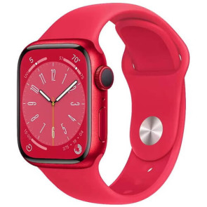 Apple Watch Series 8 45mm Red Aluminium with (PRODUCT)RED Sport Band (MNP43)