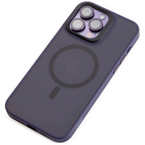 Чохол-накладка Blueo Frosted Anti-Drop Case для iPhone 14 Pro Max with MagSafe Purple (BK5777-14PM-PRPL)