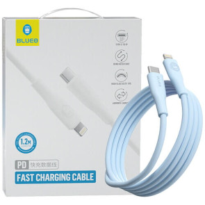 Кабель Blueo TPE PD Fast Charging USB-C/Lightning Cable Blue (BC5919-BLE)