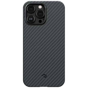 Чохол-накладка Pitaka MagEZ Case 3 Twill 1500D для iPhone 14 Pro Max Black/Grey (KI1401PM)
