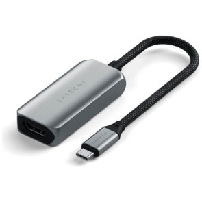 Адаптер Satechi USB-C до HDMI 2.1 8K Space Gray (ST-AC8KHM)