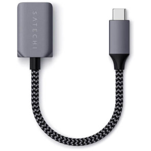 Кабель Satechi USB-C/USB 3.0 Adapter Cable Space Gray (ST-UCATCM)