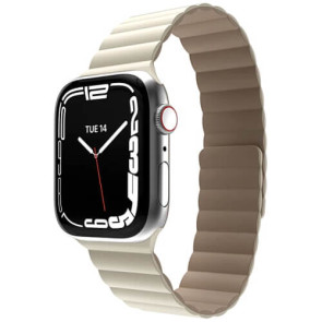 Ремінець для Apple Watch 38/40/41mm Switcheasy Skin Silicone Magnetic Watch Band Starlight (MAW801078SI22)