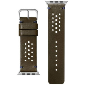 Ремінець для Apple Watch 42/44/45/49mm Laut HERITAGE Olive (LAUT_AWL_HE_GN)