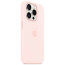 Чохол Apple iPhone 15 Pro Silicone Case with MagSafe Light Pink (MT1F3)