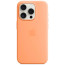 Чохол Apple iPhone 15 Pro Max Silicone Case with MagSafe Orange Sorbet (MT1W3)