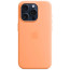 Чохол Apple iPhone 15 Pro Max Silicone Case with MagSafe Orange Sorbet (MT1W3)