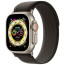 Ремінець Apple Watch 49mm Trail Loop Black/Gray S/M (MQEP3)