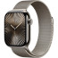 Apple Watch Series 10 42mm Natural Titanium with Natural Milanese Loop (MWXF3)