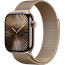 Apple Watch Series 10 46mm Gold Titanium with Gold Milanese Loop M/L (MX003)