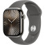 Apple Watch Series 10 42mm Natural Titanium Case з Stone Gray Sport Band S/M (MWXD3)