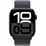 Apple Watch Series 10 GPS + Cellular 46mm Jet Black Aluminium with Ink Sport Loop (MWY53)