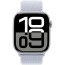 Apple Watch Series 10 42mm Silver Aluminium with Blue Cloud Sport Loop (MWWD3)