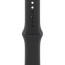 Apple Watch Series 10 46mm Slate Titanium with Black Sport Band S/M (MWYD3)