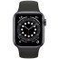 Уживані Apple WATCH Series 6 44mm Space Gray Aluminium Case with Black Sport Band (M00H3) (Відмінний стан)
