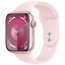 Apple Watch Series 9 45mm Pink Aluminium with Light Pink Sport Band M/L (MR9H3)