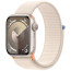 Apple Watch Series 9 GPS 41mm Starlight Aluminum with Starlight Sport Loop (MR8V3)