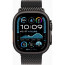 Apple Watch Ultra 2 Black Titanium with Black Titanium Milanese Loop Medium (MX5U3)