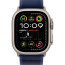 Apple Watch Ultra 2 Natural Titanium with Blue Trail Loop M/L (MX4L3)