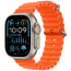 Apple Watch Ultra 2 Titanium with Orange Ocean Band (MREH3)