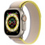 Apple Watch Ultra Titanium with Yellow/Beige Trail Loop M/L (MQF23/MQFU3)