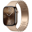 Apple Watch Series 10 46mm Gold Titanium Case with Link Bracelet (MX183)