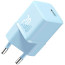 Зарядний пристрій Baseus GaN5 Fast Charger (mini) 1C 20W Blue (CCGN050103)