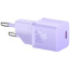 Зарядний пристрій Baseus GaN5 Fast Charger (mini) 1C 20W Purple (CCGN050105)