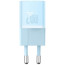 Зарядний пристрій Baseus GaN5 Fast Charger (mini) 1C 20W Blue (CCGN050103)