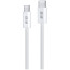 Кабель Blueo Braided PD Fast Charging USB-C/USB-C Cable (2m) White (BL012CC2)
