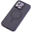 Чохол-накладка Blueo Frosted Anti-Drop Case для iPhone 14 Pro Max with MagSafe Purple (BK5777-14PM-PRPL)