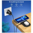 Бездротове ЗУ Choetech 5-Coil Dual Fast Wireless Charger (T535-S)