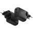 Зарядний пристрій Native Union Fast GaN Charger PD 67W 3 Ports Black (FAST-PD67-BLK-2CA)