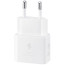 Зарядний пристрій Samsung Type-C 25W Power Adapter White (w/o cable) (EP-T2510NWE)