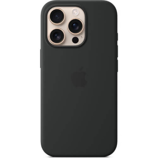 Чехол Apple iPhone 16 Pro Silicone Case with MagSafe Black (MYYJ3)