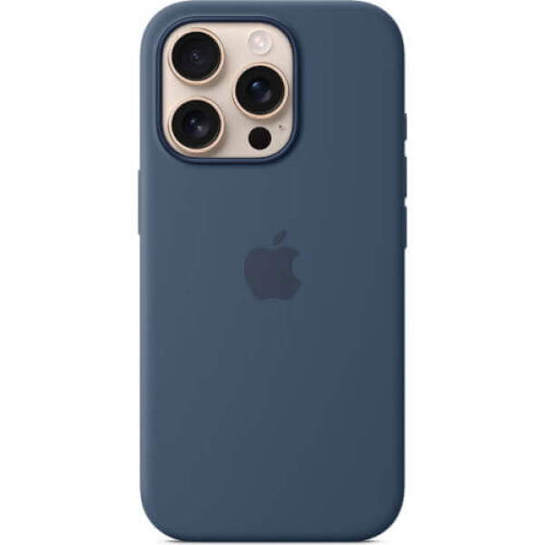 Чехол Apple iPhone 16 Pro Silicone Case with MagSafe Denim (MYYK3)