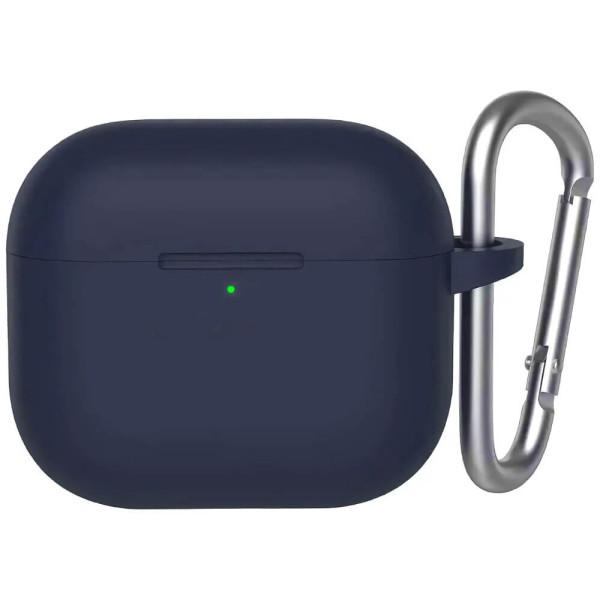 Чехол Blueo для AirPods 4 [B44] Liquid Silicone Series (Deep Blue)