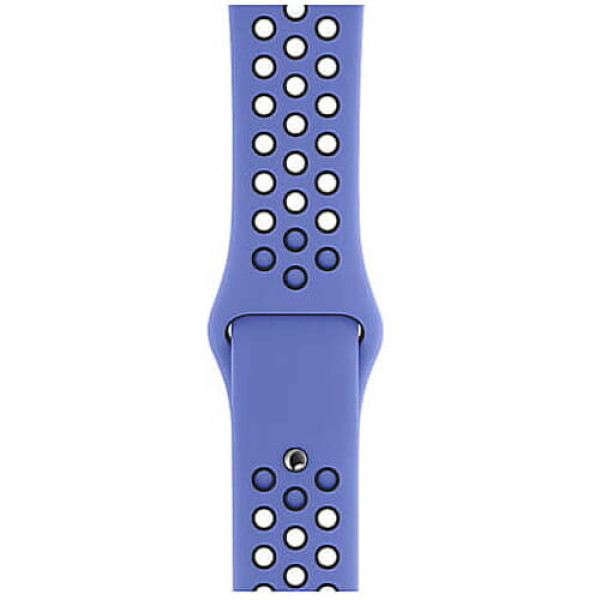 Ремешок Apple Watch 41/40/38mm Royal Pulse/Black Nike Sport Band S/M and M/L (MWU62)